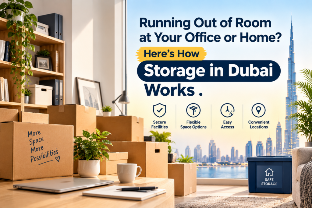 Running Out of Room at Your Office or Home? Here’s How Storage in Dubai Works